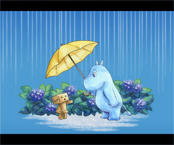雨の日の出会い