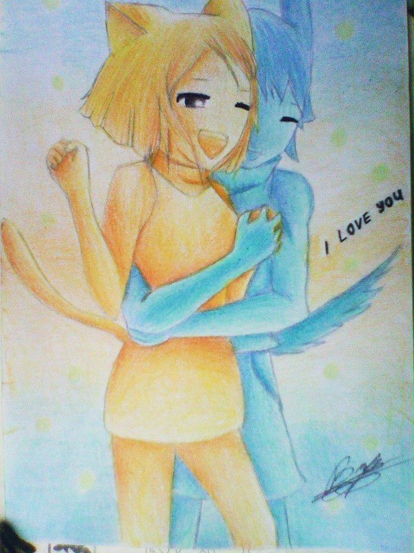 Draw with me I love you