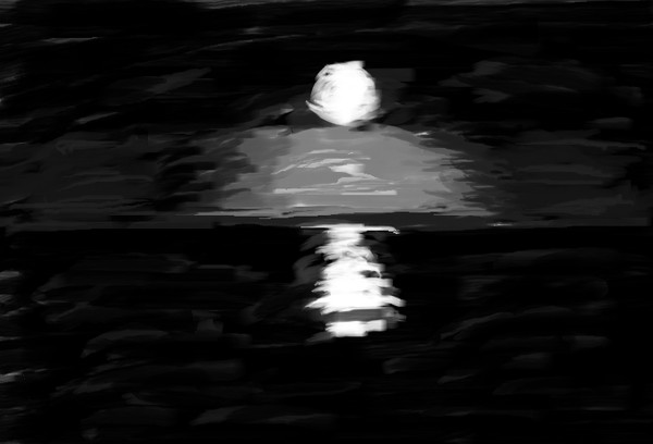 夜の太陽