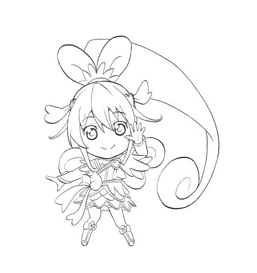プリキュア＊ちびキャラ100人描けるかな【001】