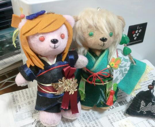 【下天の華】クマほたるちゃん☆完成！