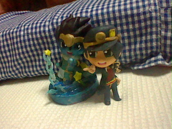 承太郎とスタプラさん　作ってみました
