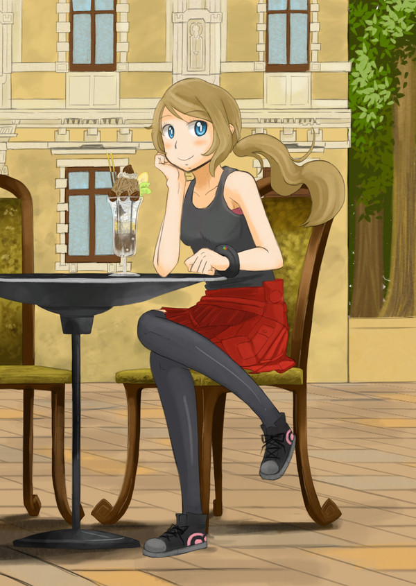 パフェ食べセレナちゃん