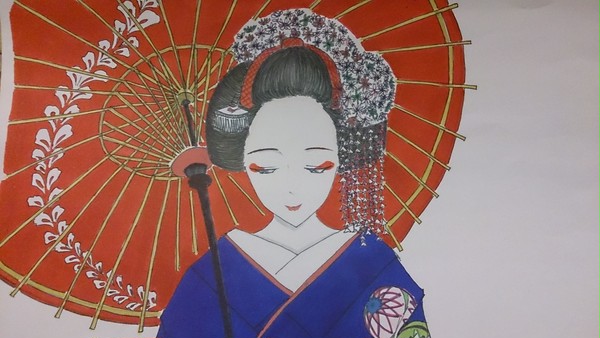 舞妓さんです