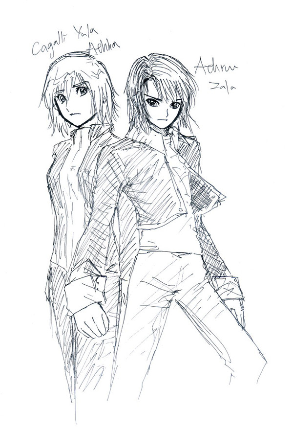 seed-Cagalli & Athrun