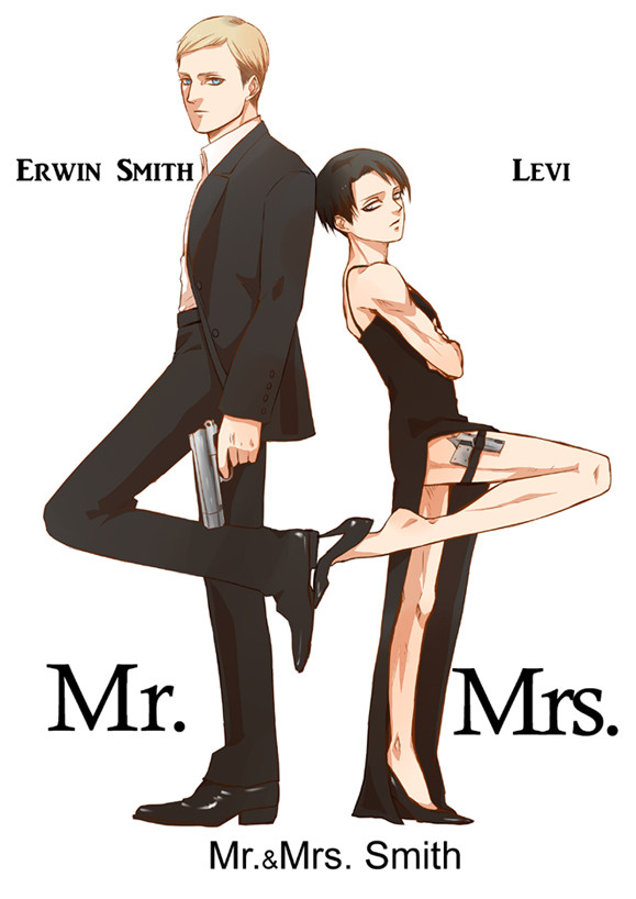 【女装注意】Mr.&Mrs.スミスパロ
