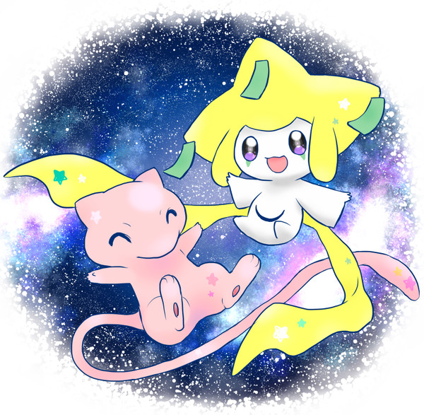ジラーチとミュウ