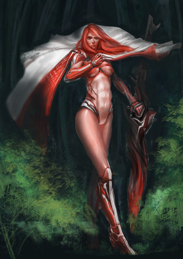 女剑士