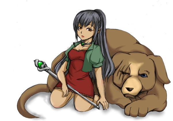 犬と女