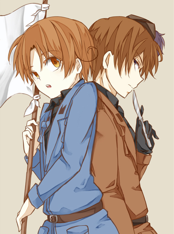 白旗とナイフ
