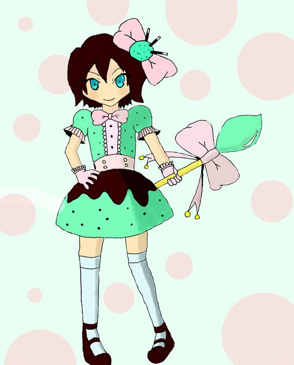 魔法少女　チョコミントちゃん