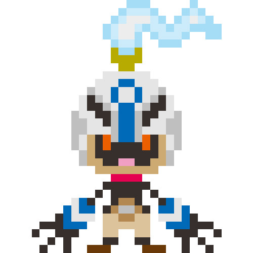 ドット絵百騎兵（拡大版）