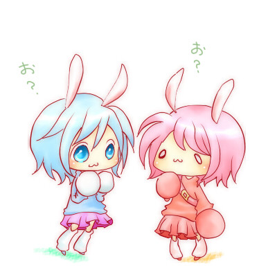 顔違いのちび達