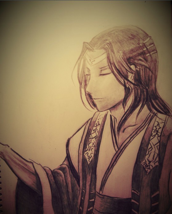 久しぶりに鉛筆で絵を描く