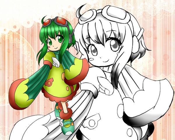 GUMI×リデル（ぷよぷよ）【GUMI誕】
