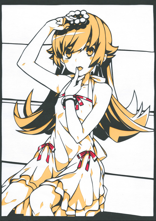 【切り絵】忍野忍