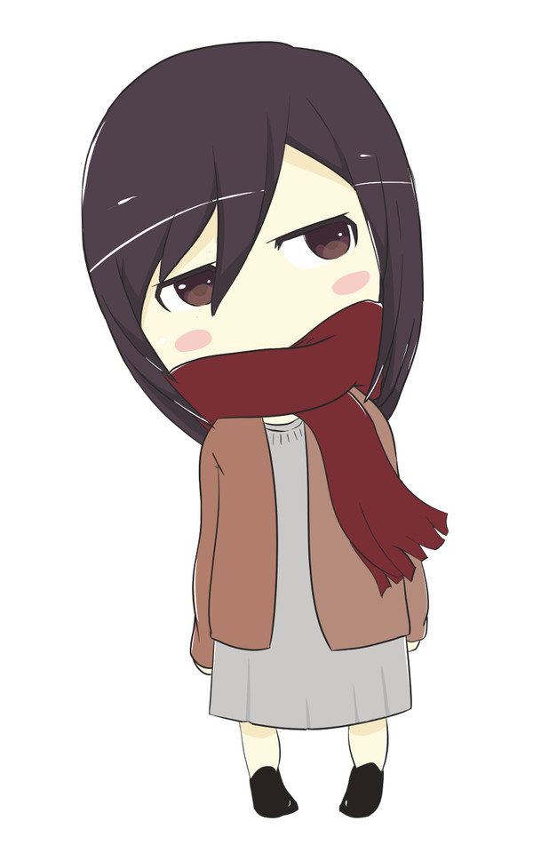 chibi mikasa