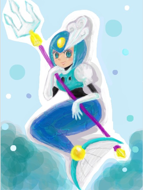 スプラッシュ初描き