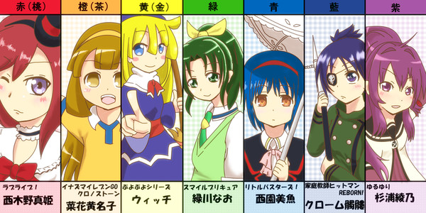 【イメレス】虹色の髪