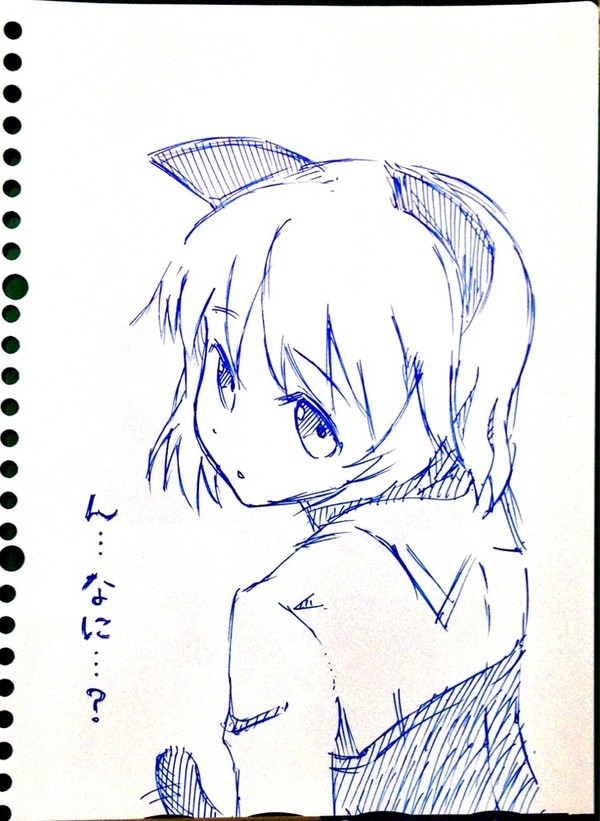 今日の落書き:サーニャ