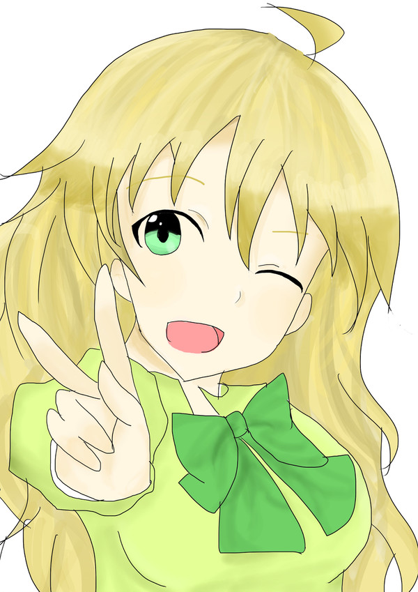 星井美希ちゃん描いてみた