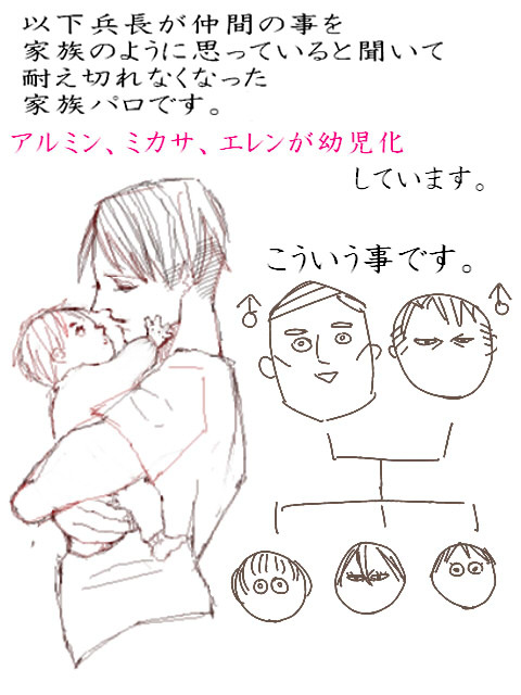 エルリ夫婦と三つ子ちゃん
