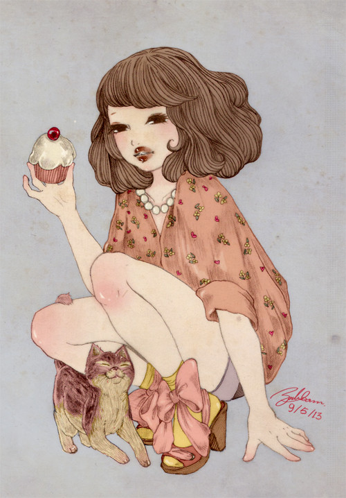 cupcake & cat