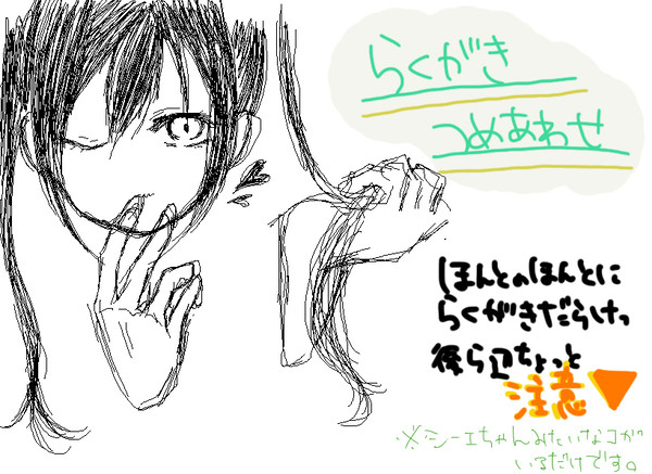落書きの詰め合わせ