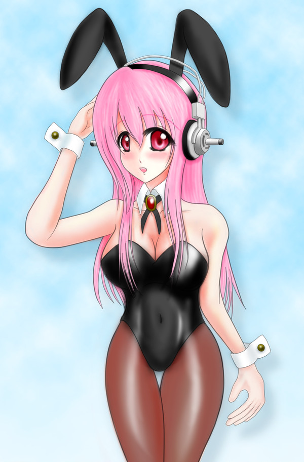 黒バニガそに子さん