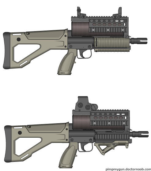 ヘリカル架空銃
