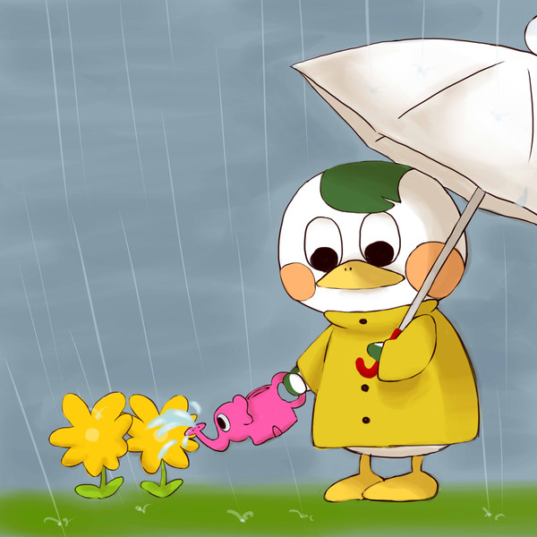 雨の日でも