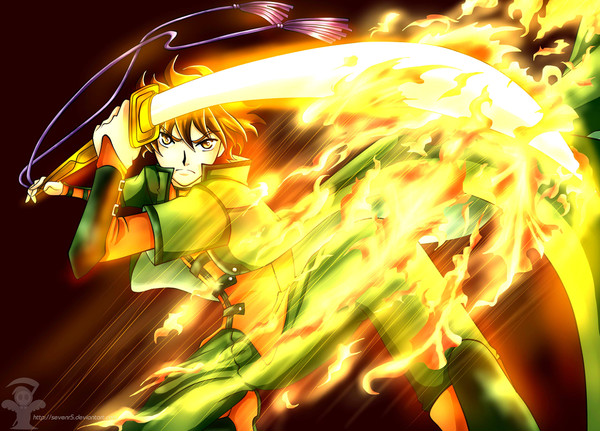 Syaoran-Fire Attack