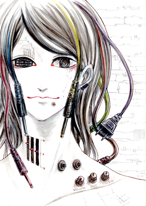 アンプ擬人化