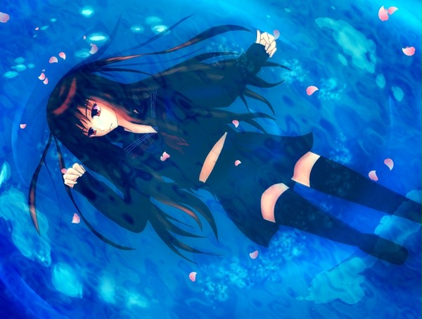 水底のザビ子さん