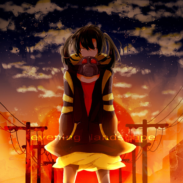 夕焼けの色