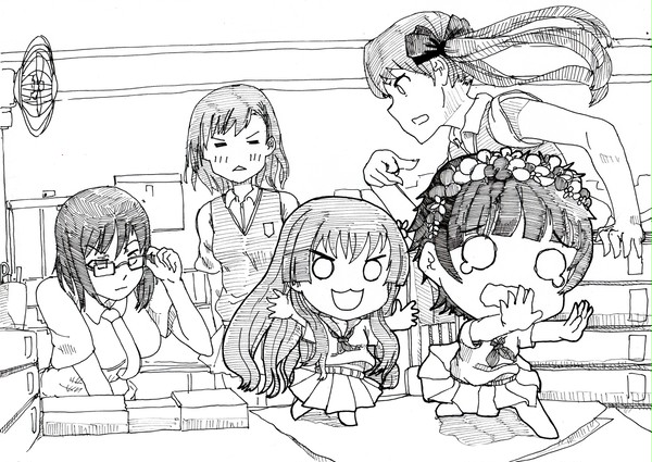 初春ちゃん と 佐天ちゃん