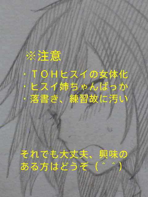 にょたヒスイ落書き