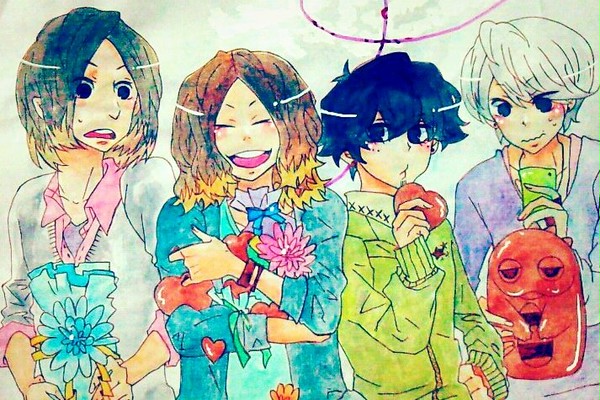 バレンタインのやつ。