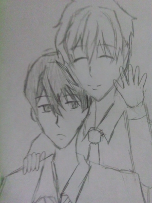 初描き