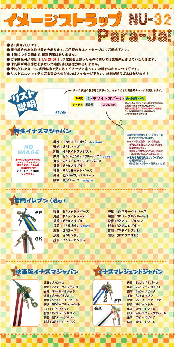 青プ11おしながき