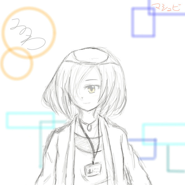 みのわちゃん落書き