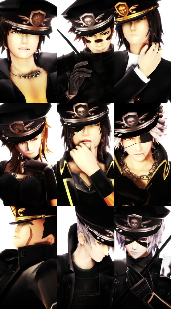 【MMD】軍帽まとめ