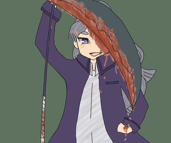 綾部喜八郎　※血っぽいもの描きたかった