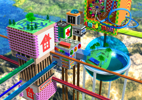 cubic town