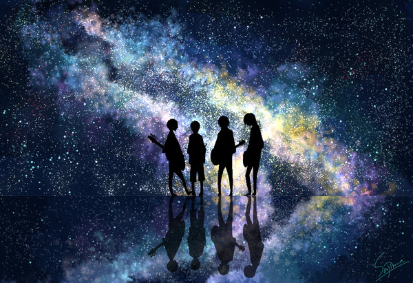 宇宙を敷き詰めて