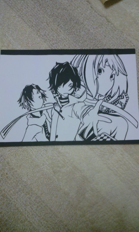 切り絵　【デビルサバイバー２】