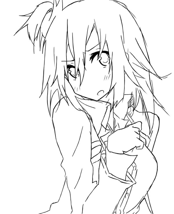 ゆいがはま ゆい 线稿