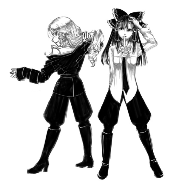 軍服+東方2