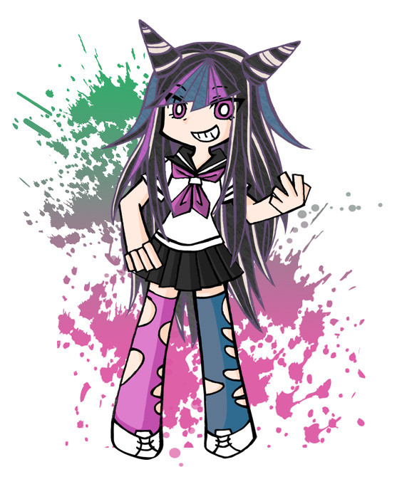 パンスト絵っぽく頑張ったんだ。