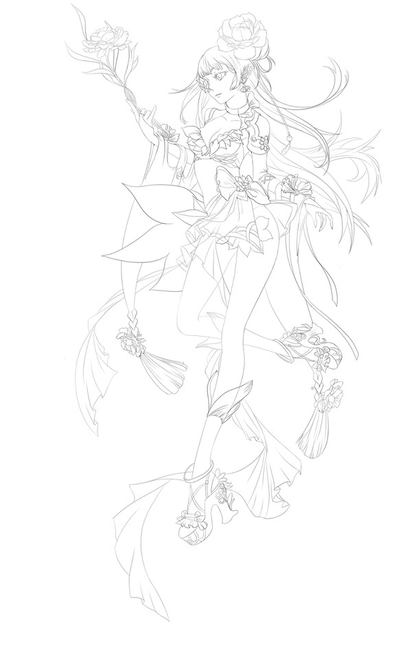 花❀